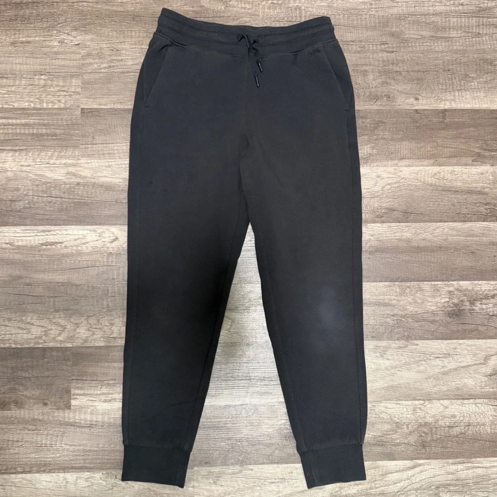 DSG Girls' Sport Black Sweatpants, Size M (10-12)